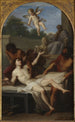 Der Märtyrertod des heiligen Laurentius - Placido Costanzi — Ansicht des Kunstwerks