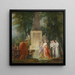 Dichter, die am castalischen Quellwasser die Wahrheit trinken - Heinrich Friedrich Füger — Wandpräsentation des Kunstwerks