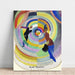 Reproduktion des Gemäldes Politisches Drama - Robert Delaunay