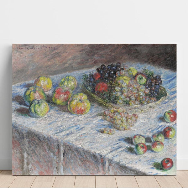 Reproduktion des Gemäldes Äpfel und Trauben - Claude Monet