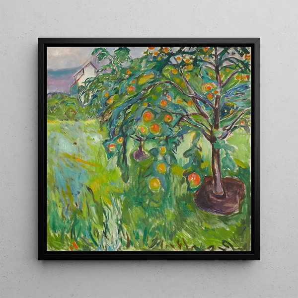 Pommier près de l'atelier - Edvard Munch
