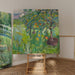 Reproduktion des Gemäldes Apfelbaum in der Nähe der Werkstatt - Edvard Munch
