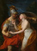 Allegorie des Friedens und des Krieges - Pompeo Batoni — Ansicht des Kunstwerks