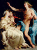 Apollon und die zwei Musen - Pompeo Batoni — Ansicht des Kunstwerks