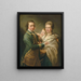 Arthur Saunders Gore, Vizegraf von Sudley, später 2. Graf von Arran 1734-1809 und seiner Ehefrau - Pompeo Batoni — gerahmtes Bild an der Wand