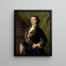 Joseph Leeson, später 2. Graf von Milltown 1730-1801 - Pompeo Batoni — gerahmtes Bild an der Wand