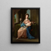 Mary Taylour, Vicomtesse de Headfort, später Countess de Bective und Marquise de Headfort - Pompeo Batoni — gerahmtes Bild an der Wand