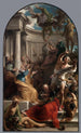 Die Niederlage von Simon Magus - Pompeo Batoni — Ansicht des Kunstwerks