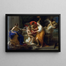 Le Mariage de Cupidon et Psyché - Pompeo Batoni — gerahmtes Bild an der Wand