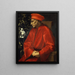 Portrait de Cosme de Médicis l'Ancien - Pontormo Jacopo Carucci — gerahmtes Bild an der Wand