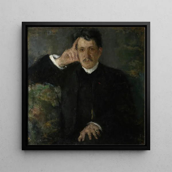Olga Boznanska - Portrait of August Radwan pianist.webp