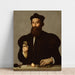 Reproduktion des Gemäldes Portrait eines Edelmanns - Raphael