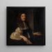 Portrait eines Mannes - Benjamin von Block — gerahmtes Bild an der Wand