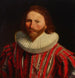 Portrait eines Mannes - Nachfolger von Simon Vouet — Ansicht des Kunstwerks