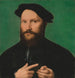 Portrait eines bärtigen Mannes - Joos Van Cleve — Ansicht des Kunstwerks