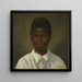 Portrait eines jungen Mannes - Adolph Tidemand — gerahmtes Bild an der Wand