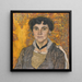 Portrait einer Dame - Alexander Yakovlevich Golovin — Wandpräsentation des Kunstwerks