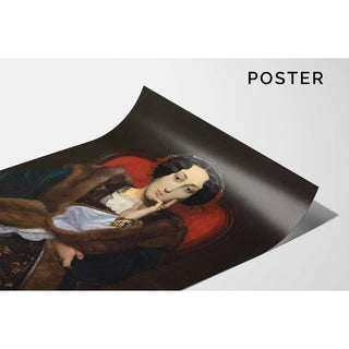 Portrait d'une femme - Jean-Léon Gérôme | Reproduction Tableau Décoration murale affiche copie
