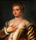 Portrait einer jungen venezianischen Frau - Francesco Montemezzano — Ansicht des Kunstwerks