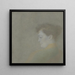 Portrait von Dora Herzberg - Hendrik Godfried Icke — gerahmtes Bild an der Wand