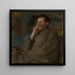 Portrait de Franciszek Mczyski 1874-1947, architecte - Olga Boznanska — gerahmtes Bild an der Wand