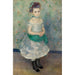 Reproduktion des Gemäldes Portrait von Jeanne Durand-Ruel - Pierre-Auguste Renoir
