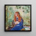 Portrait von Käthe Perls - Edvard Munch — gerahmtes Bild an der Wand