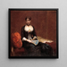 Portrait von Madame Léon Maître - Henri Fantin-Latour — gerahmtes Bild an der Wand