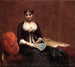 Portrait von Madame Léon Maître - Henri Fantin-Latour — Ansicht des Kunstwerks