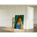 Reproduktion des Gemäldes Portrait von Marguerite Gros, Schwester von Frau Renée Kisling - Moïse Kisling