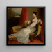 Portrait von Maria Vicenta Sols Lasso de la Vega, Herzogin von Fernán Núñez - John James Masquerier — gerahmtes Bild an der Wand