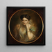 Portrait von Mary Victoria Lady Curzon de Kedleston, Vizekönigin der Indien - Franz von Lenbach — gerahmtes Bild an der Wand