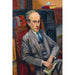 Reproduktion des Gemäldes Portrait de Ronald Davis - Louis Marcoussis