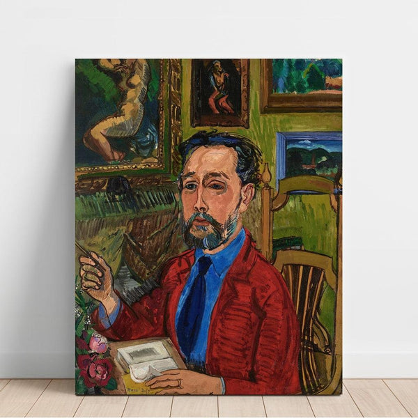Reproduktion des Gemäldes Portrait des Dichters Joachim Gasquet - Raoul Dufy