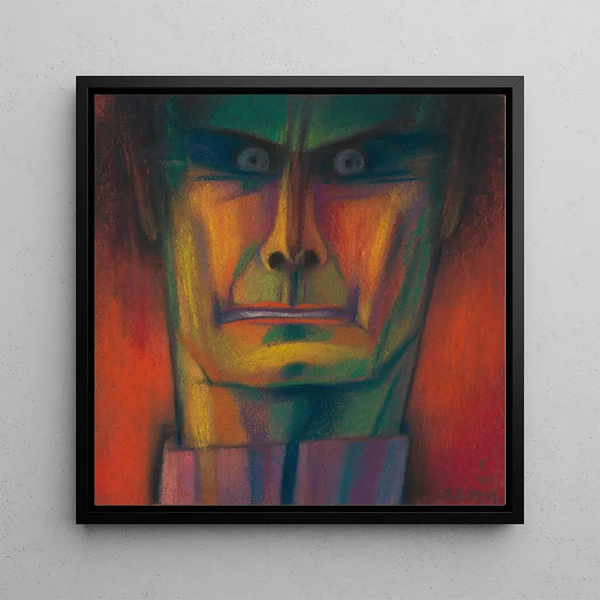 Karl Wiener - Mnnliches Portrt nach Rudolf Hess.webp