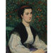 Reproduktion des Gemäldes Portrait einer Dame - James Tissot