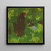 Huhn und Küken - Pierre Bonnard — gerahmtes Bild an der Wand