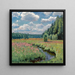 Prairie d'été Pobojka - Stanislav Yulianovich Zhukovsky — Wandpräsentation des Kunstwerks