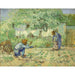 Reproduktion des Gemäldes Erste Schritte nach dem Hirse - Vincent van Gogh
