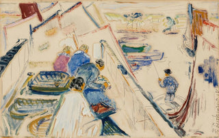 Preston Dickinson - Fishing Boats.webp