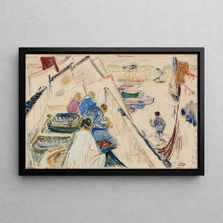 Preston Dickinson - Fishing Boats.webp