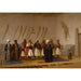 Reproduktion des Gemäldes Gebet im Haus des Häuptlings Arnaut - Jean-Léon Gérôme