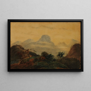 Prilidiano Pueyrredn - Paisaje Recuerdo del Brasil.webp