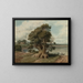 Landschaft an der San Isidro-Küste - Prilidiano Pueyrredón — gerahmtes Bild an der Wand
