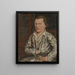 Portrait de William Duguid - Prince Demah Barnes — gerahmtes Bild an der Wand