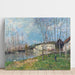 Reproduktion des Gemäldes Frühling am Ufer des Loing - Alfred Sisley Gemälde