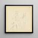Promenade - Paul Klee — gerahmtes Bild an der Wand