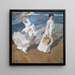 Promenade am Meer - Joaquín Sorolla — gerahmtes Bild an der Wand