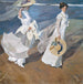 Promenade am Meer - Joaquín Sorolla — Ansicht des Kunstwerks