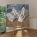 Reproduktion des Gemäldes Spaziergang am Meerestrand - Joaquín Sorolla